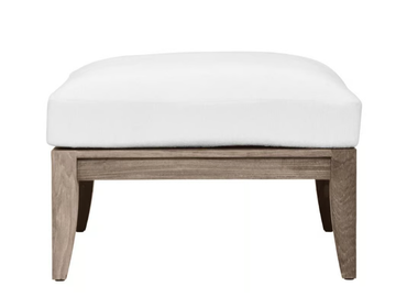 RELAIS - Teak footstool by JANUS et Cie - view 3